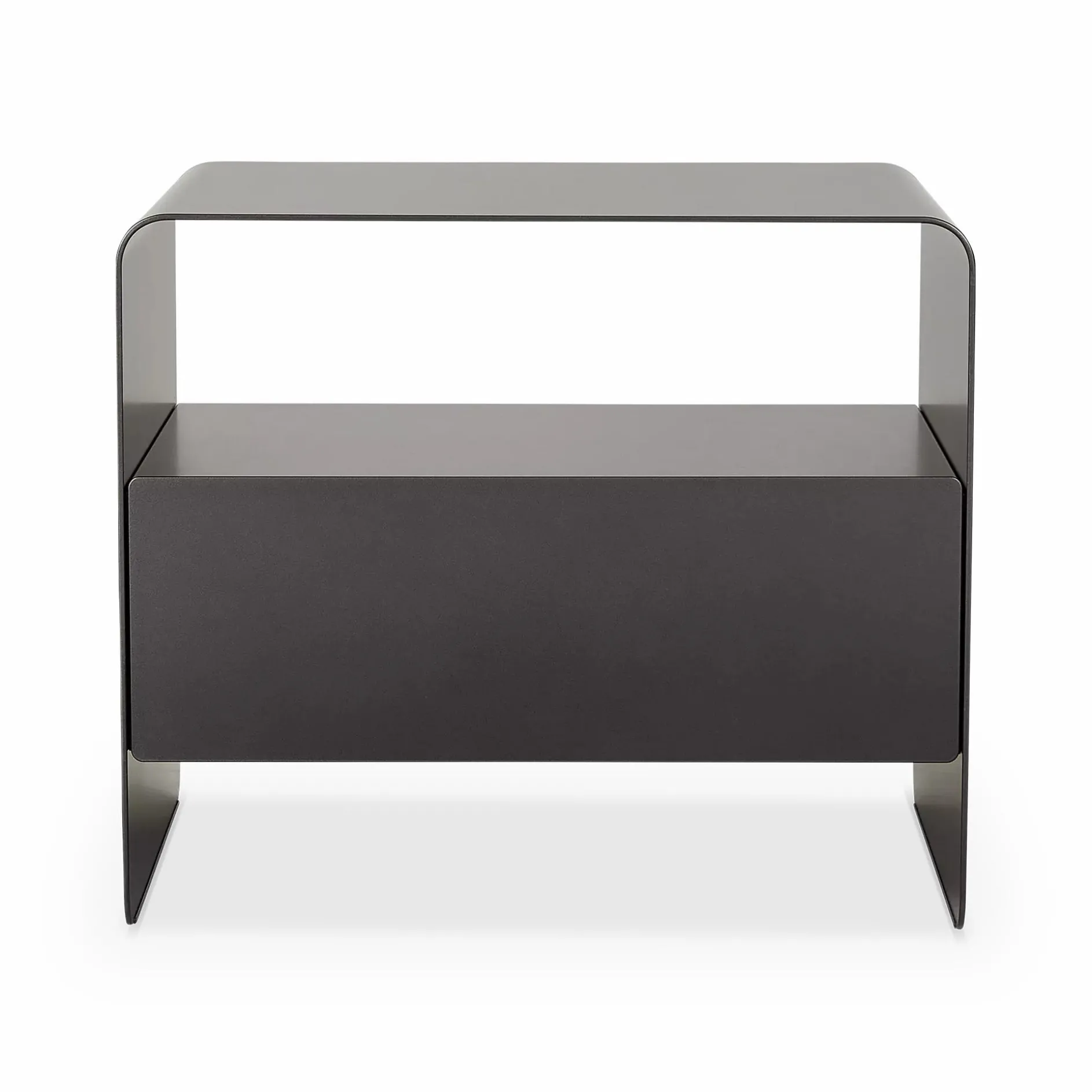 Foglio - Metal Nightstand by Flou