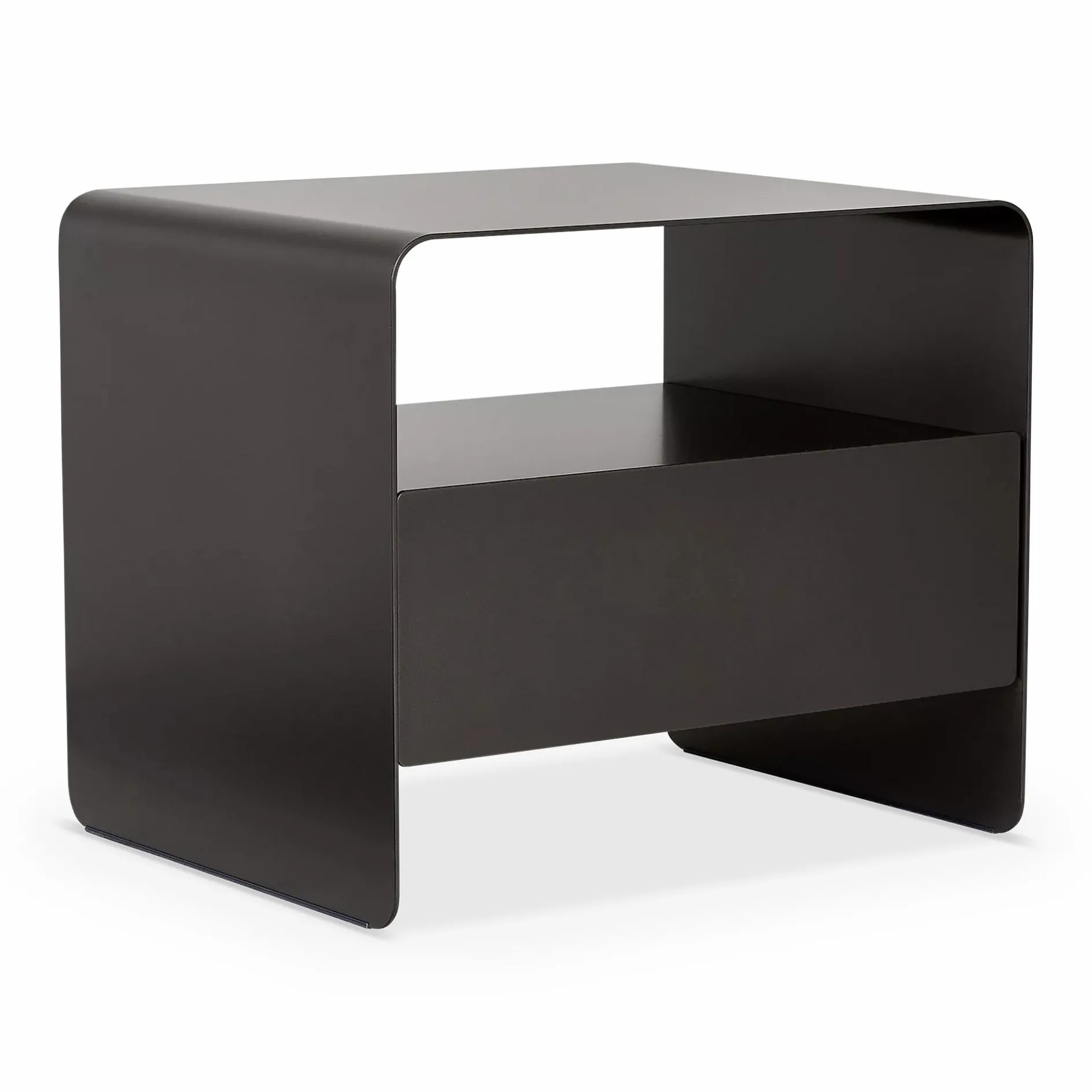 Foglio - Metal Nightstand by Flou
