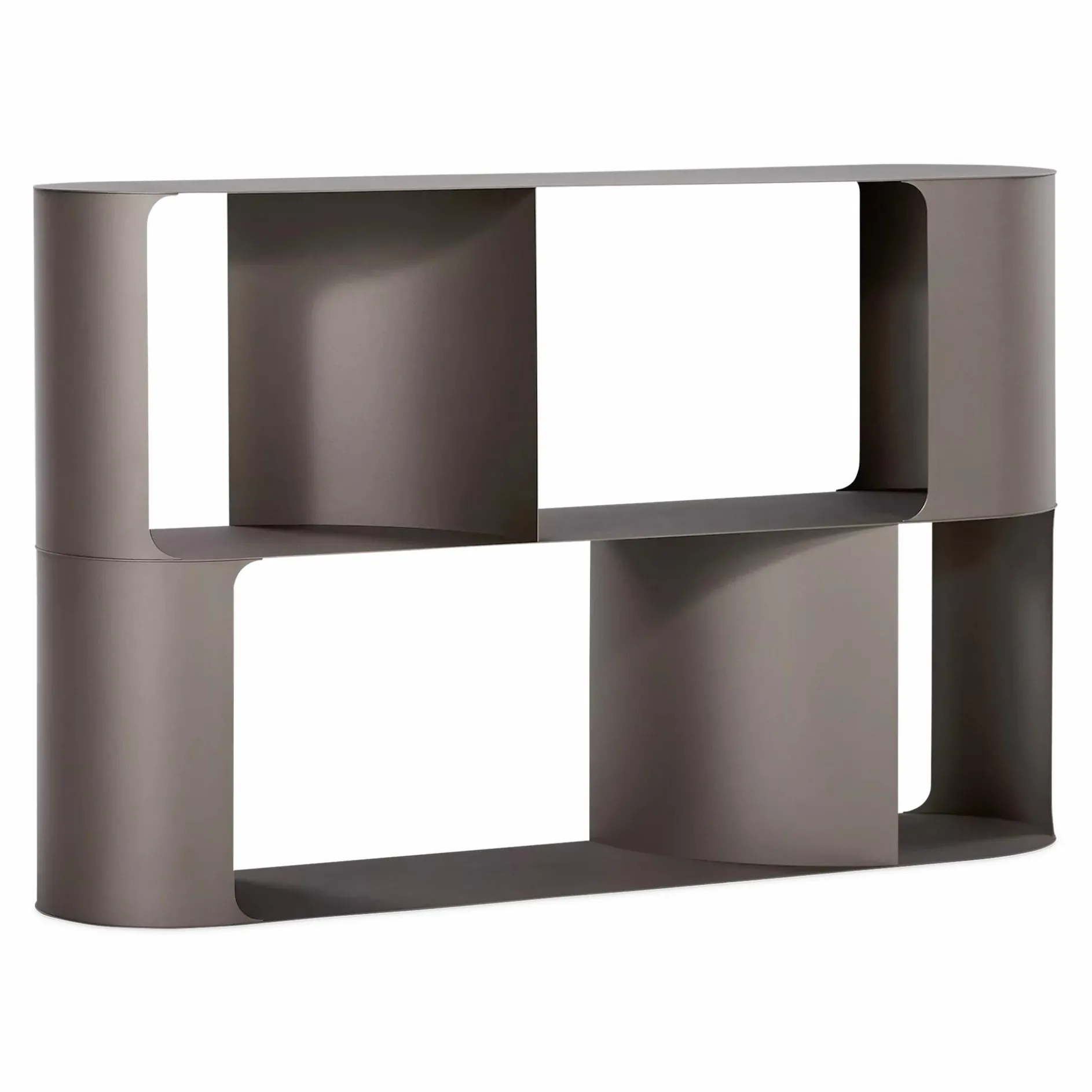 Fulham - Modern Bookcase in Lacquered Steel – Cattelan Italia