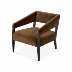 Gary - Velvet Armchair by Four Hands