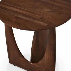 Geometric - Solid Wood Side Table by Ethnicraft