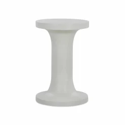 Gino - Textured Aluminium Side Table by Four Hands