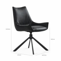 Giulia - Swivel Dining Chair
