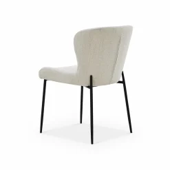 Glam - Bouclé Fabric Dining Chair