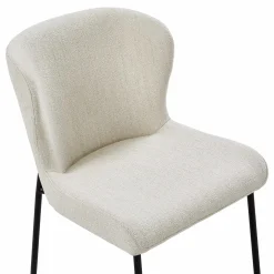 Glam - Bouclé Fabric Dining Chair