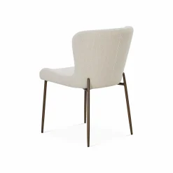 Glam - Bouclé Fabric Dining Chair