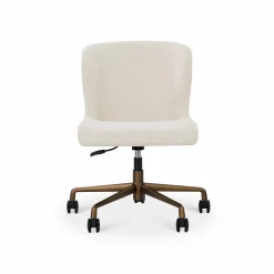Glam - Bouclé Fabric Office Chair