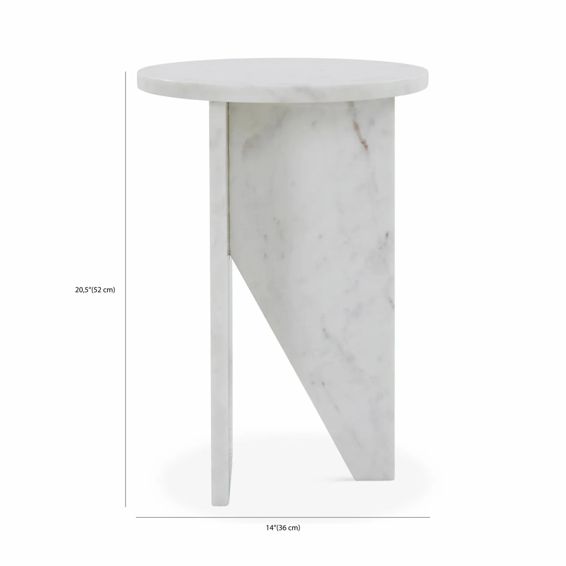 Grace - Marble Side Table