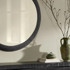Grazia - Plaster Wall Mirror by Four Hands