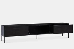 Grooves - Teak Wood TV Stand by Ethnicraft