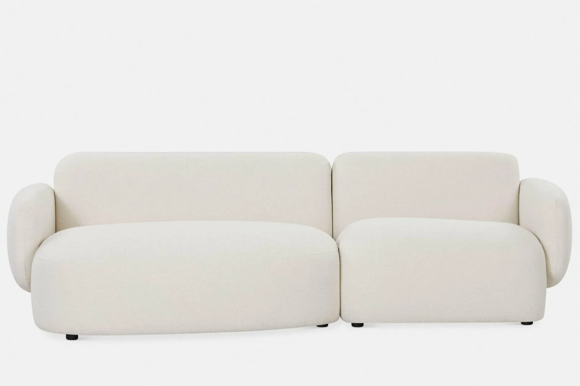 Gustave - Fabric-Upholstered Sectional Sofa