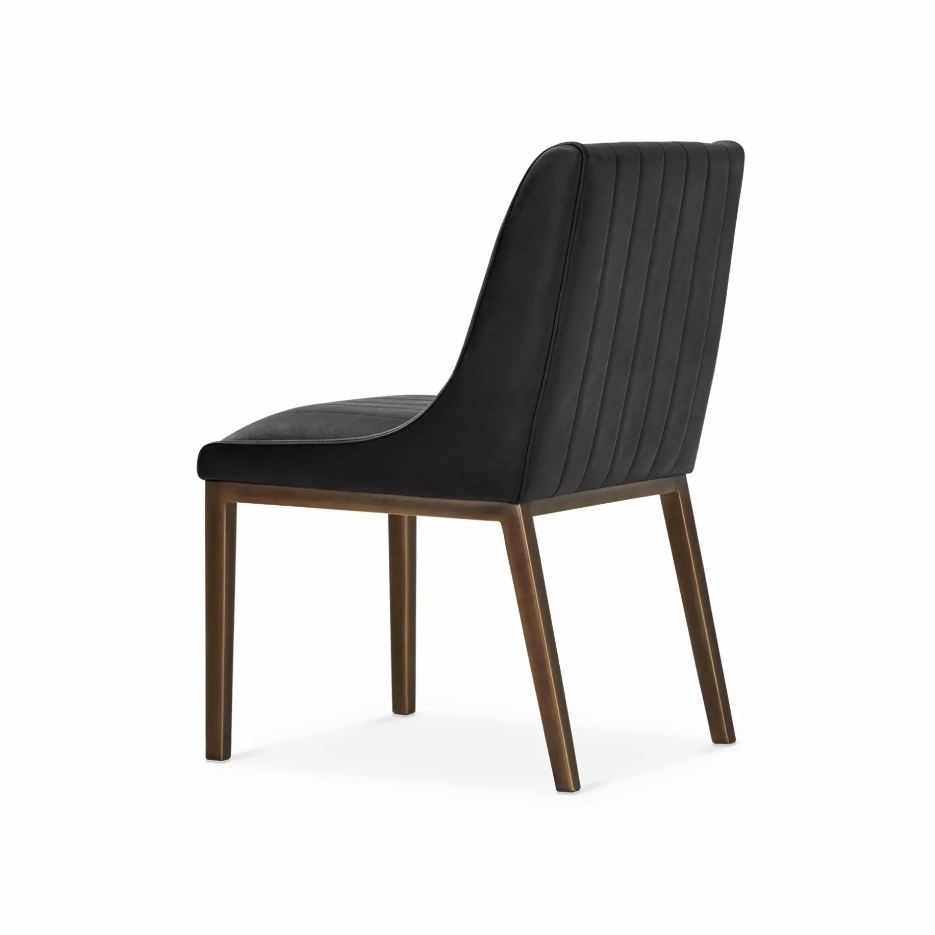 Halden - Aged Leather Dining Chair