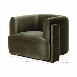 Hartley - Velvet Armchair by Four Hands