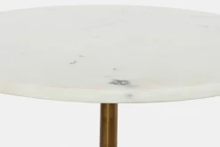 Helen - Round Side Table with Marble Top by Four Hands