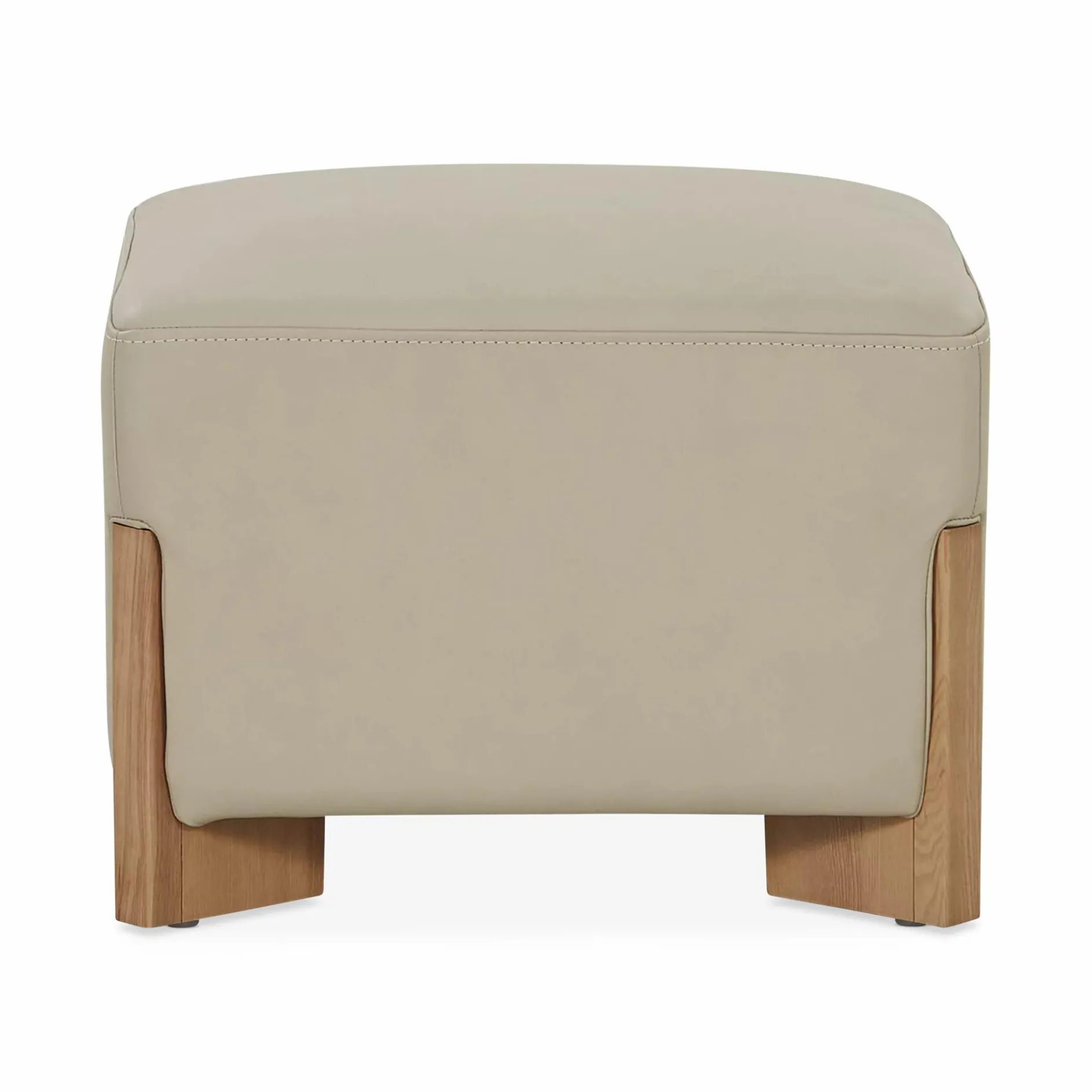 Helga - Leather Ottoman