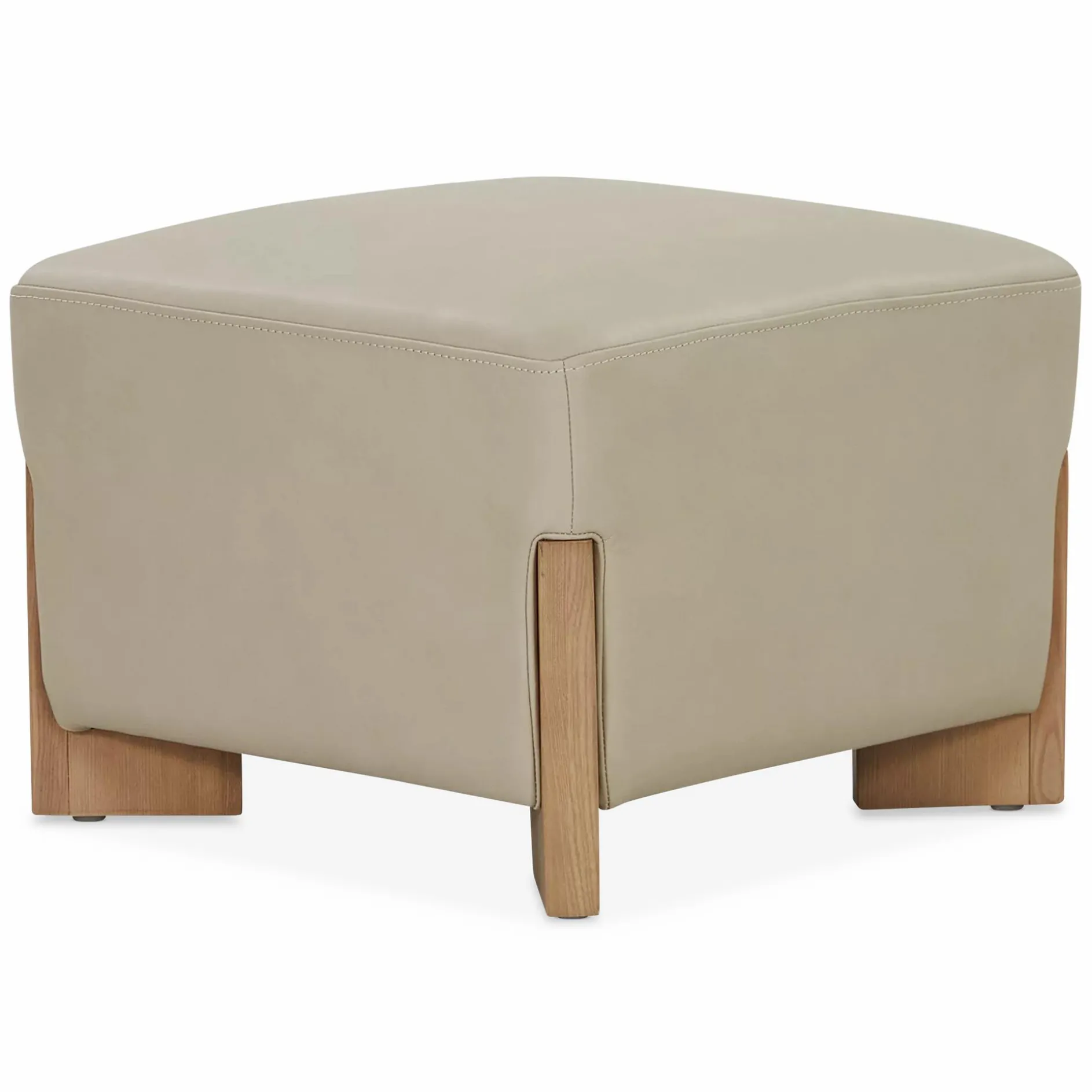 Helga - Leather Ottoman