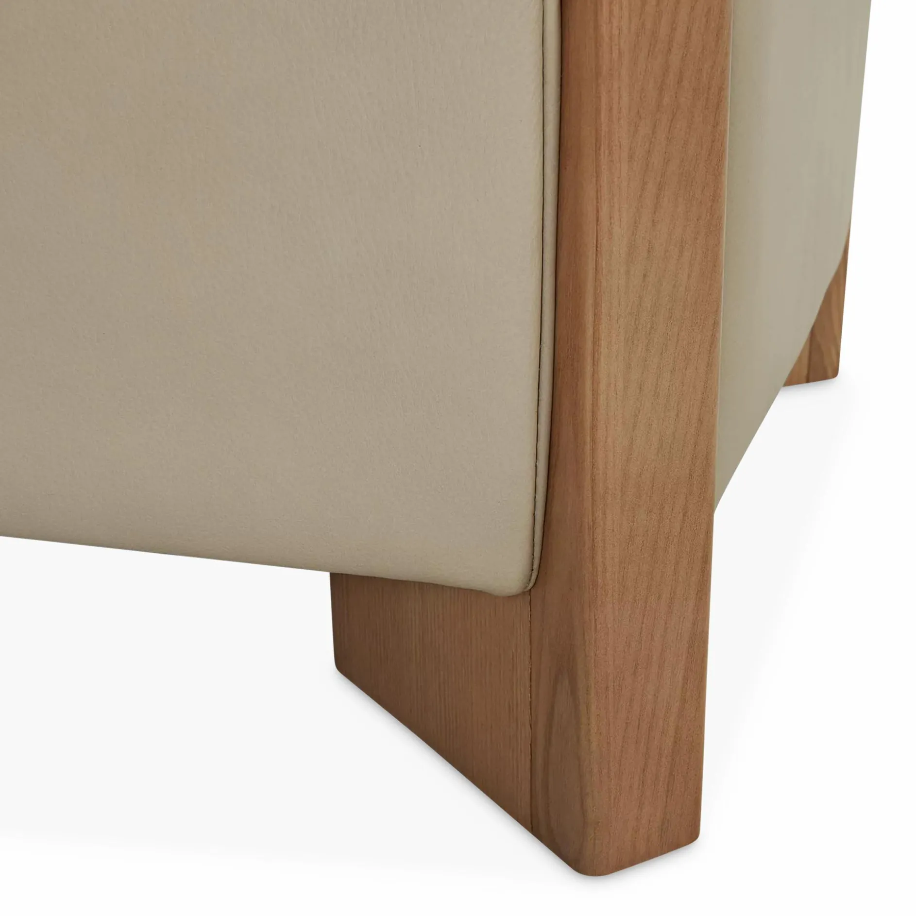 Helga - Leather Ottoman