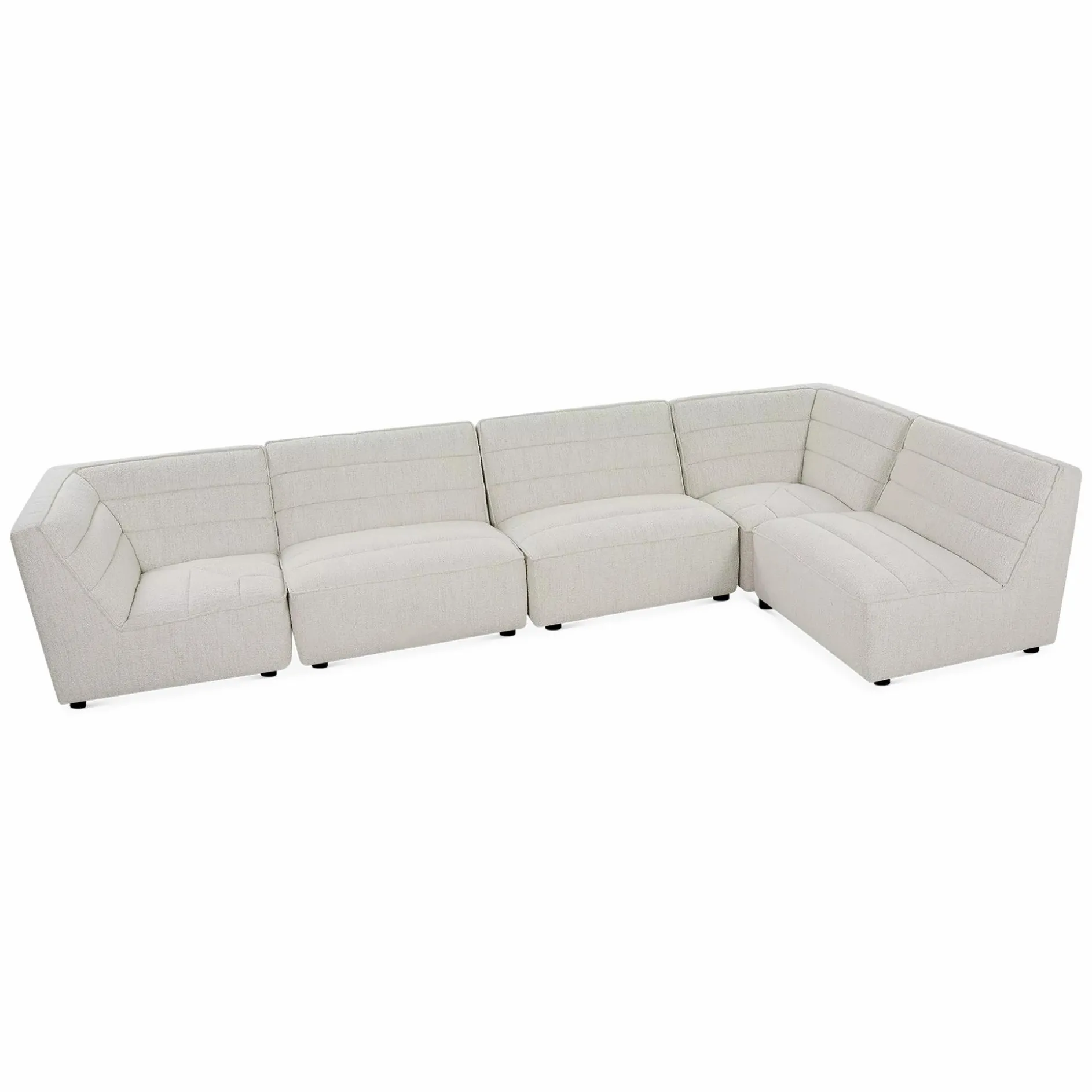 Hetchi - Fabric-Upholstered Modular Sofa