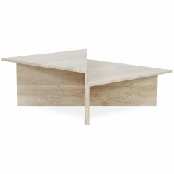 High-Low - Travertine Coffee Table