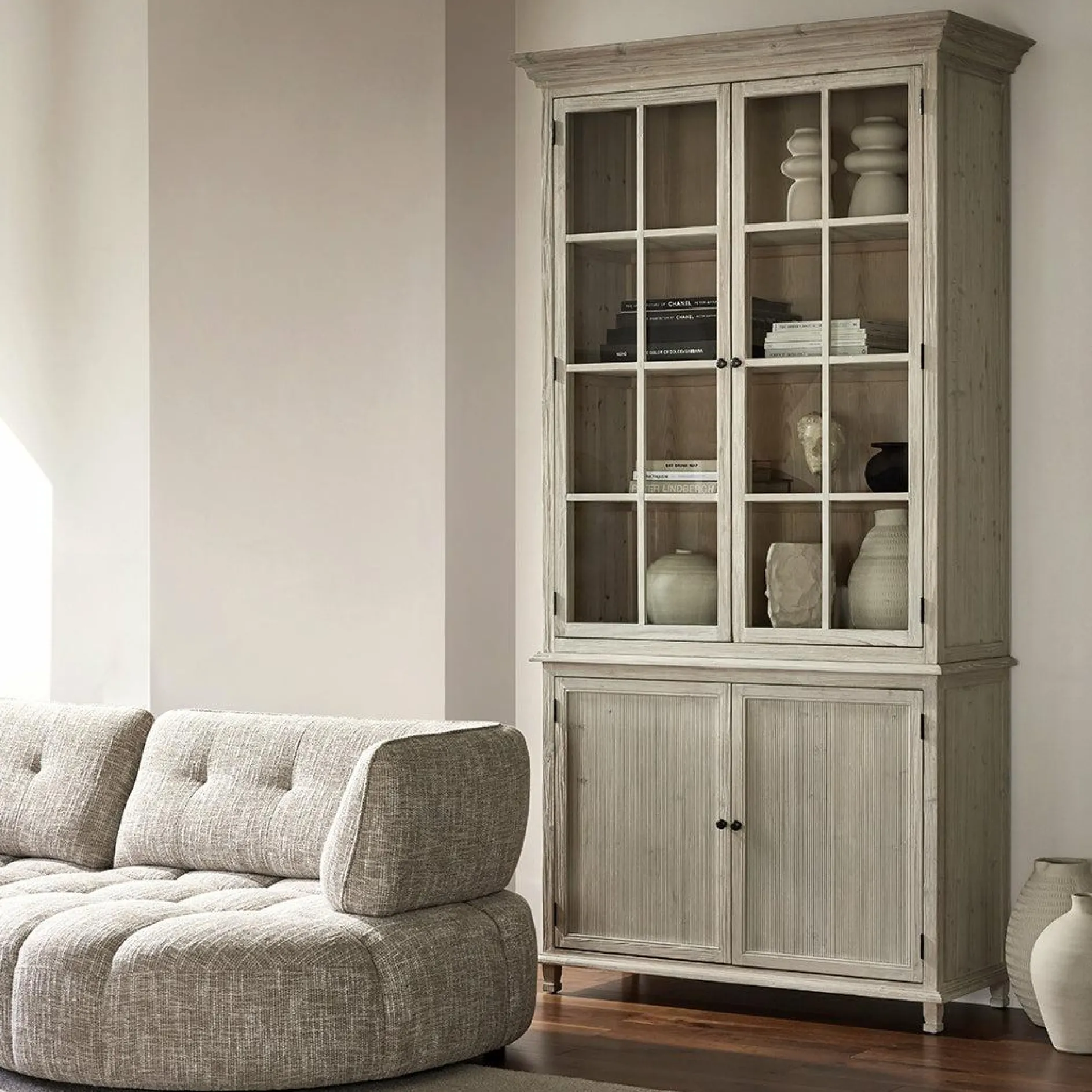 Hildi - Cabinet with Glass Doors