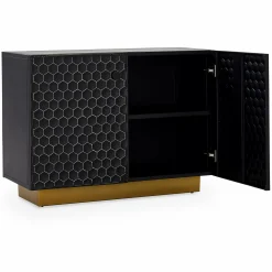 Hive - Sideboard with Honeycomb Motif