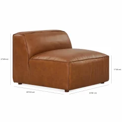 Houston - Modular Armless Chair