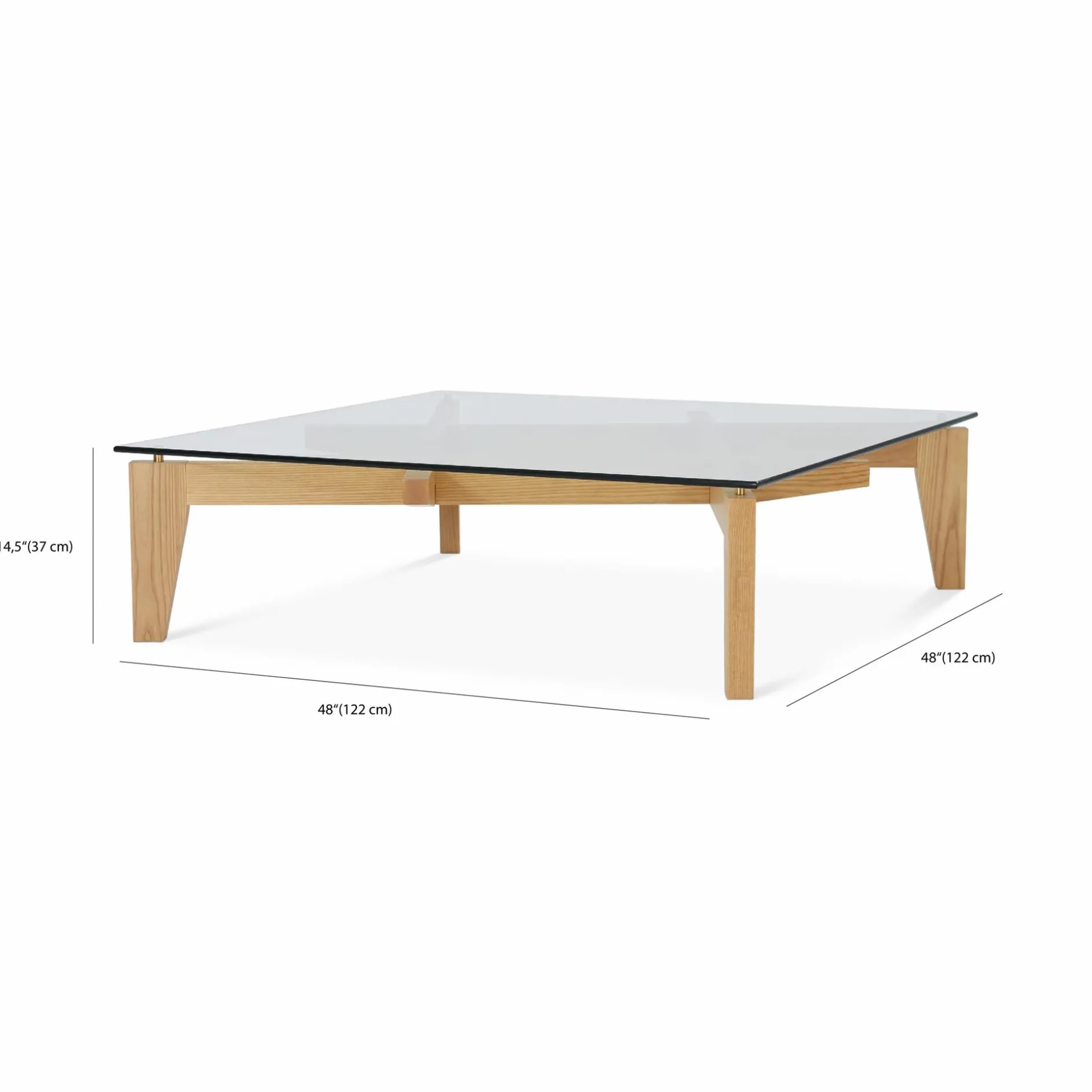 Htag - Square Shaped Coffee Table by Verbois