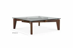 Htag - Square Shaped Coffee Table by Verbois