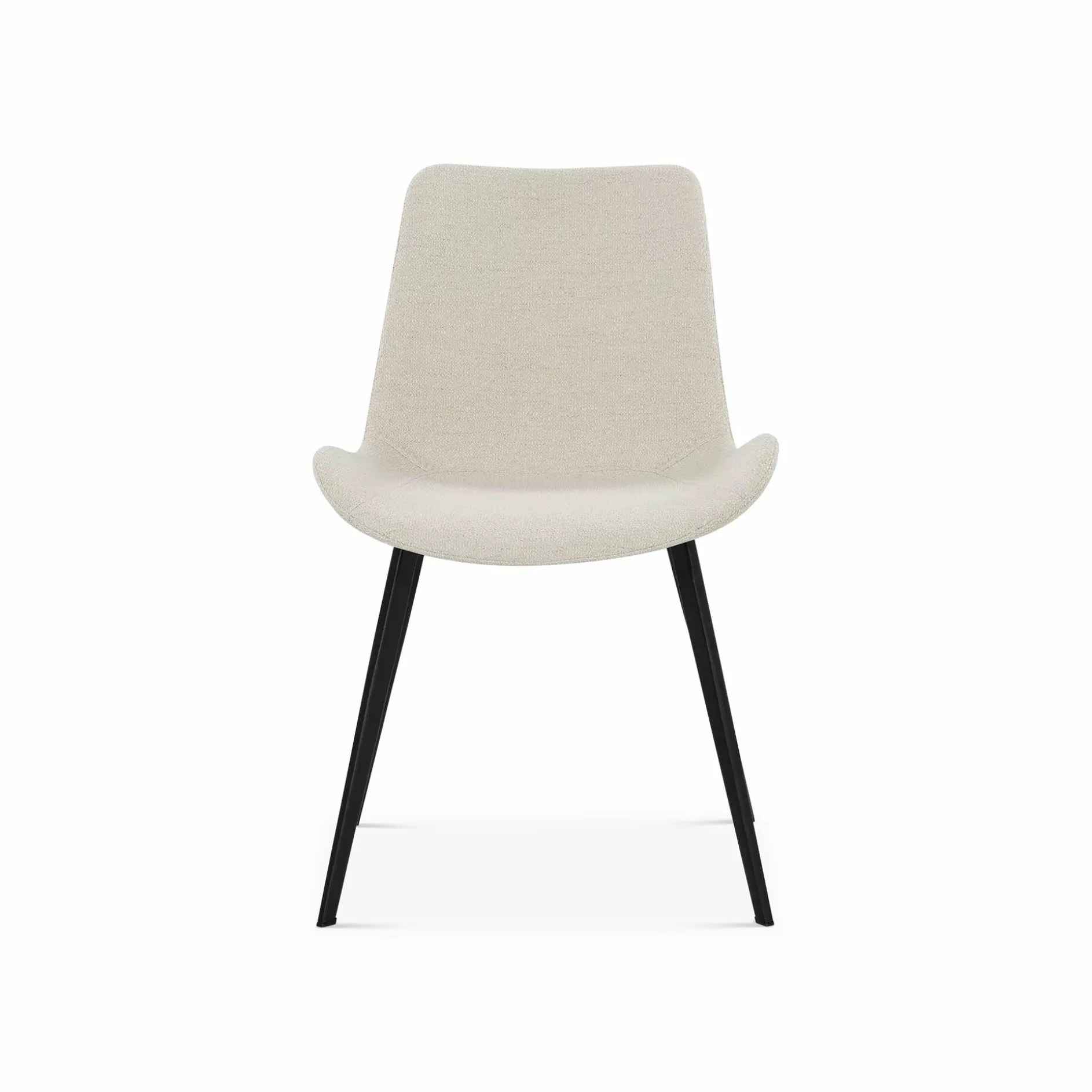 Hype - Bouclé Fabric Dining Chair
