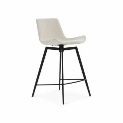Hype - Swivel Counter Stool in Bouclé