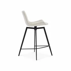 Hype - Swivel Counter Stool in Bouclé