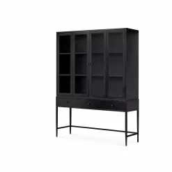 Jimi - Black Metal Cabinet by Four Hands