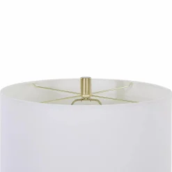Jocelyn - White Marble Table Lamp