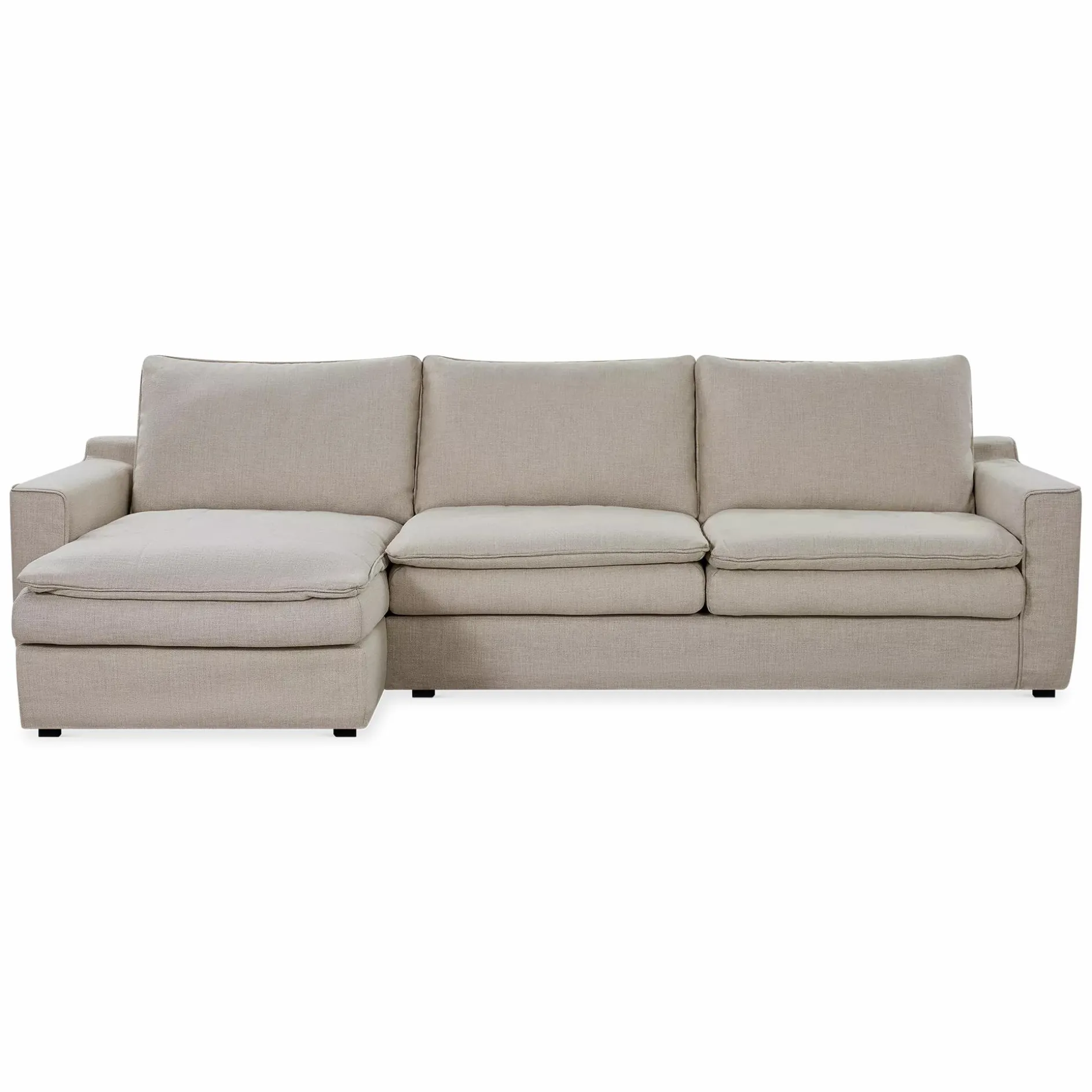 Kibo - Fabric-Upholstered Sectional Sofa by Furninova