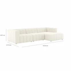 Langham - Sectional Sofa by Four Hands