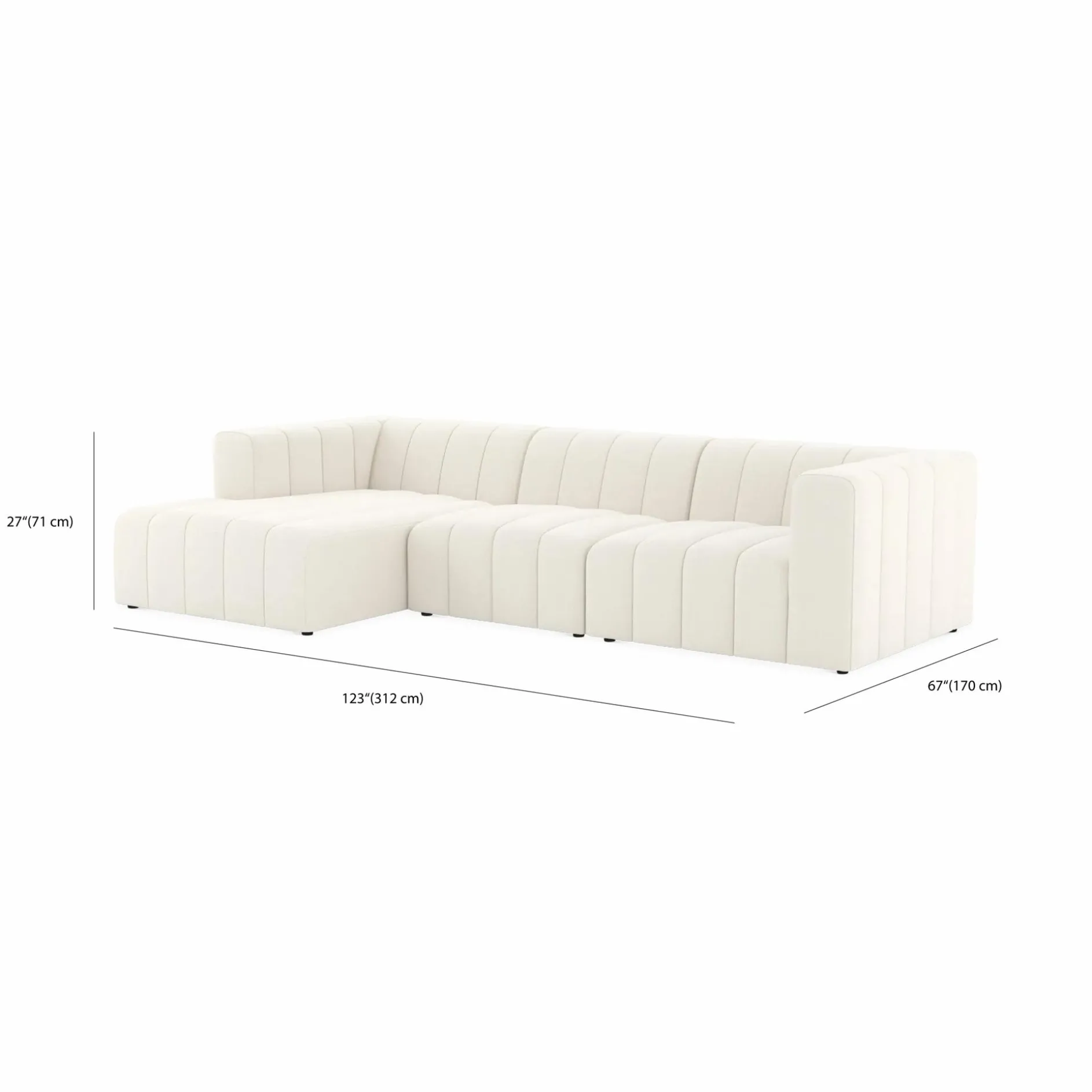 Langham - Sectional Sofa by Four Hands