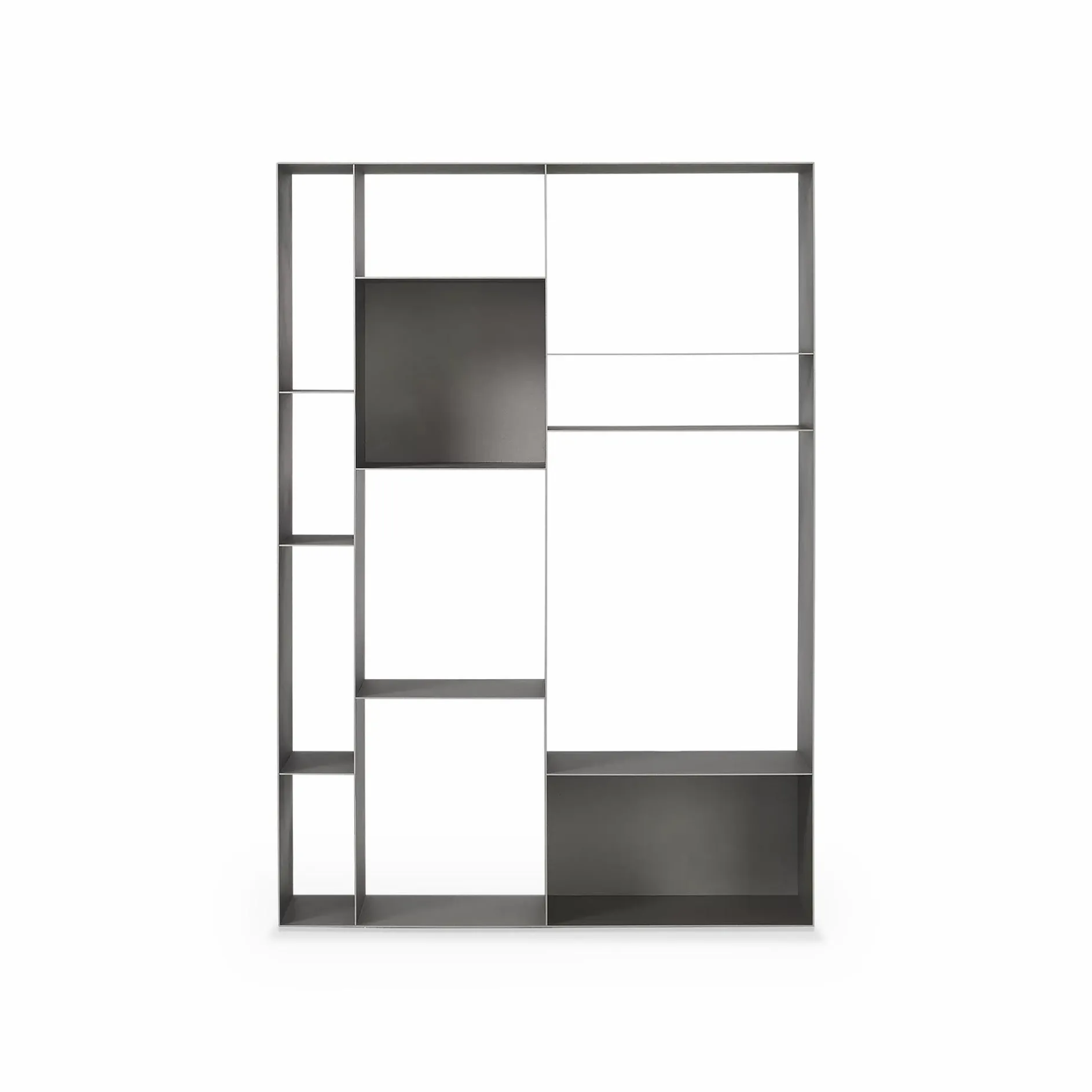 Latitude - Embossed Steel Shelving Unit by Cattelan Italia