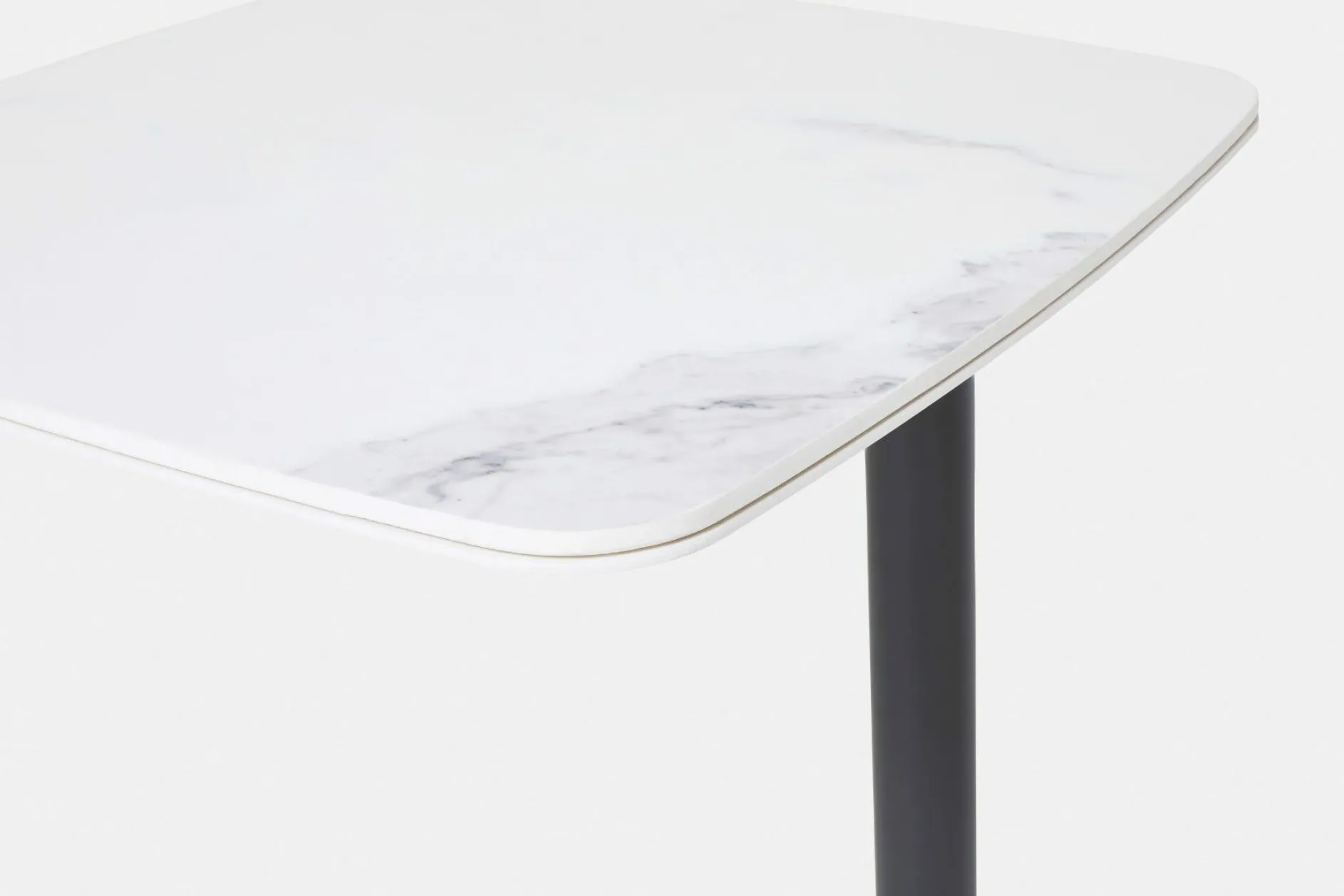 Leo - Side Table with Porcelain Top by Trica
