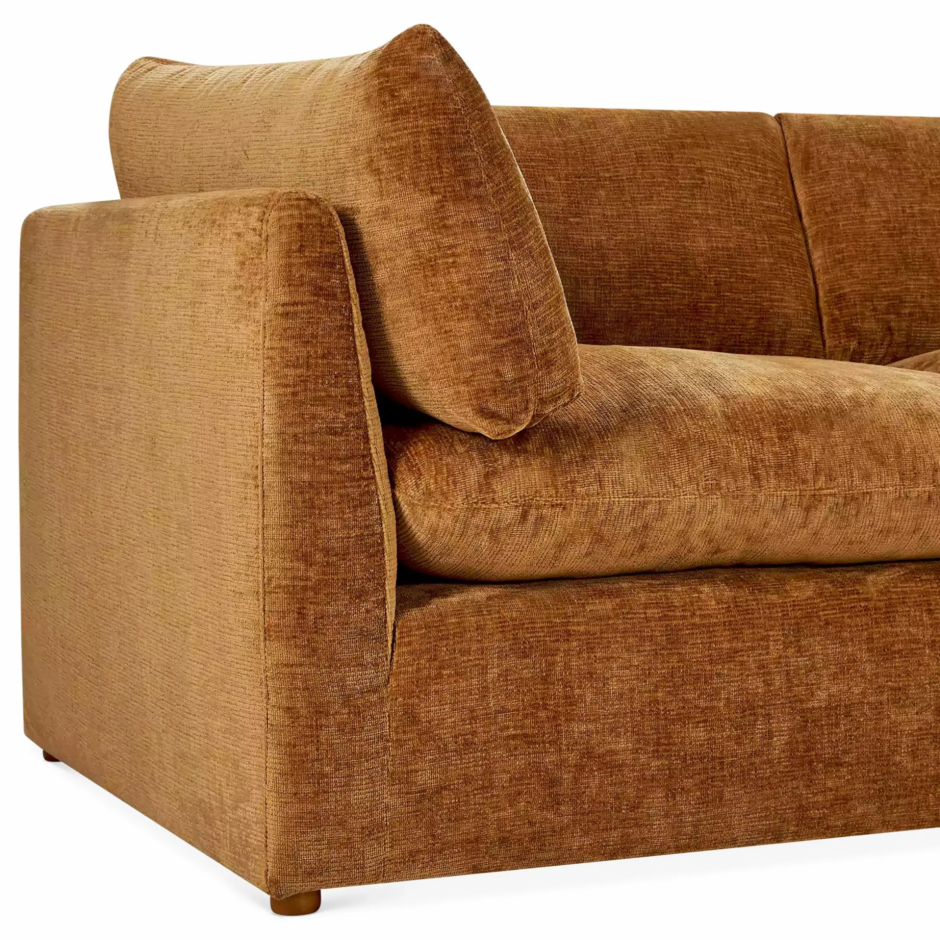 Livia - Velvet Upholstered Modular Sofa