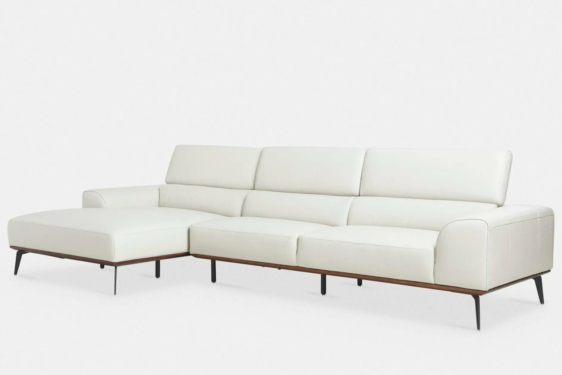 Lublin - Leather Sectional Sofa