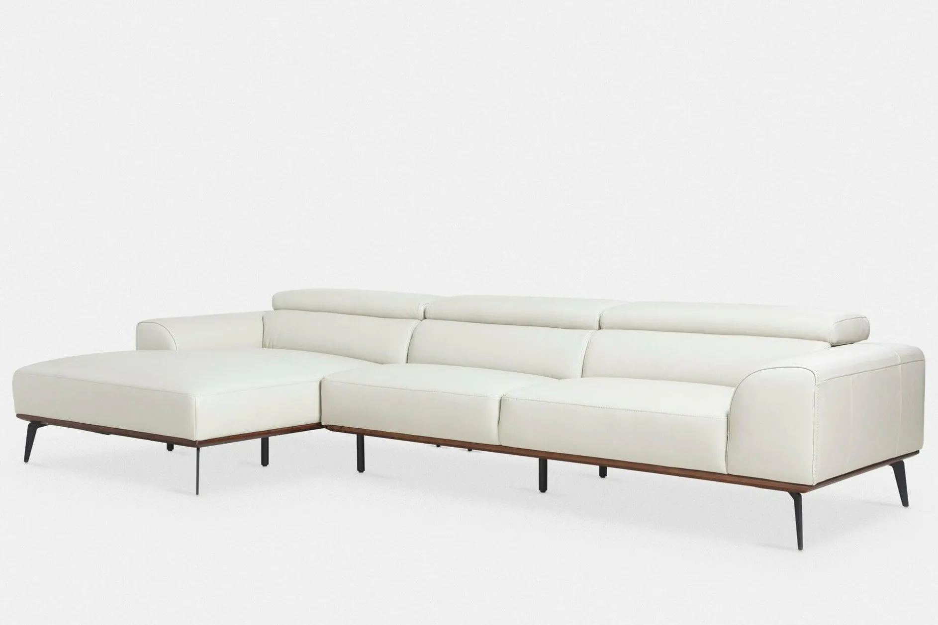 Lublin - Leather Sectional Sofa