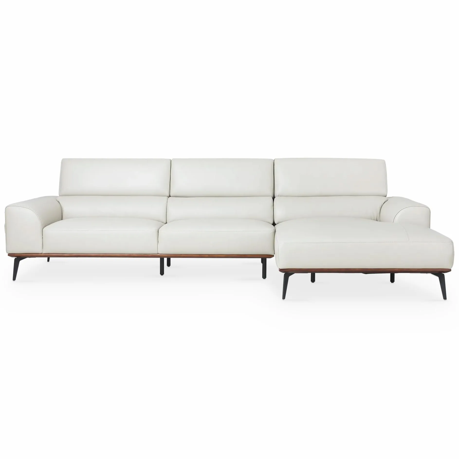 Lublin - Leather Sectional Sofa