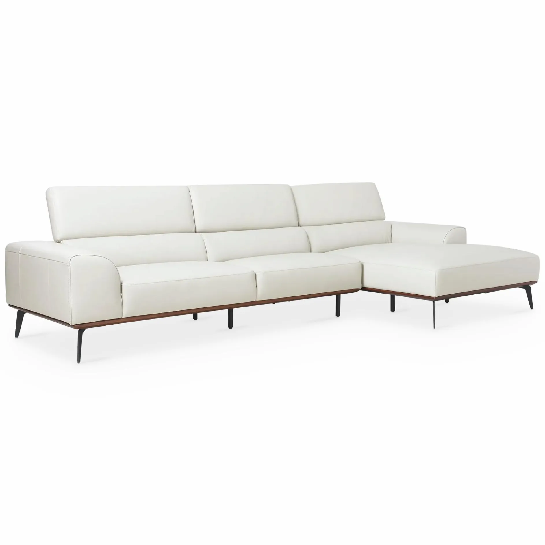 Lublin - Leather Sectional Sofa