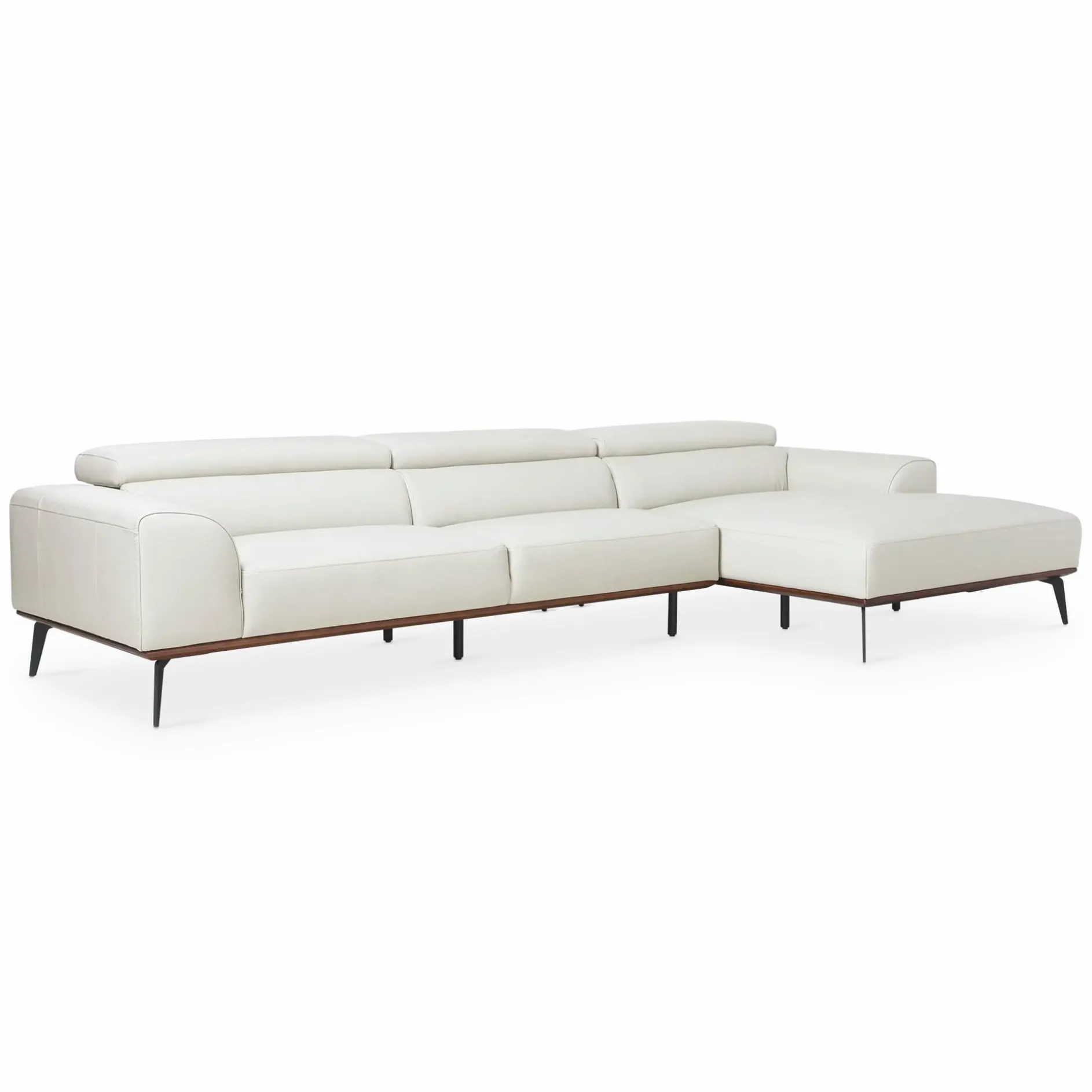 Lublin - Leather Sectional Sofa