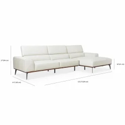 Lublin - Leather Sectional Sofa