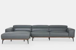 Lublin - Leather Sectional Sofa