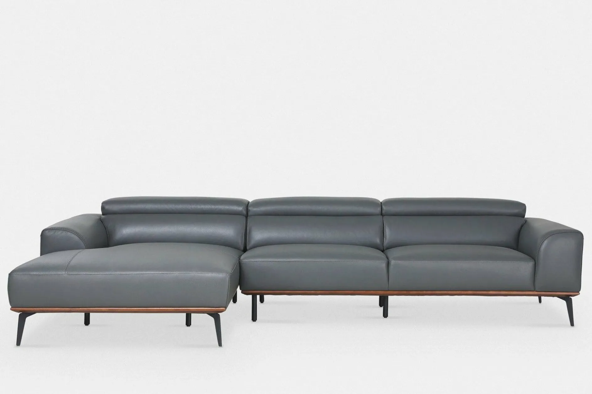 Lublin - Leather Sectional Sofa