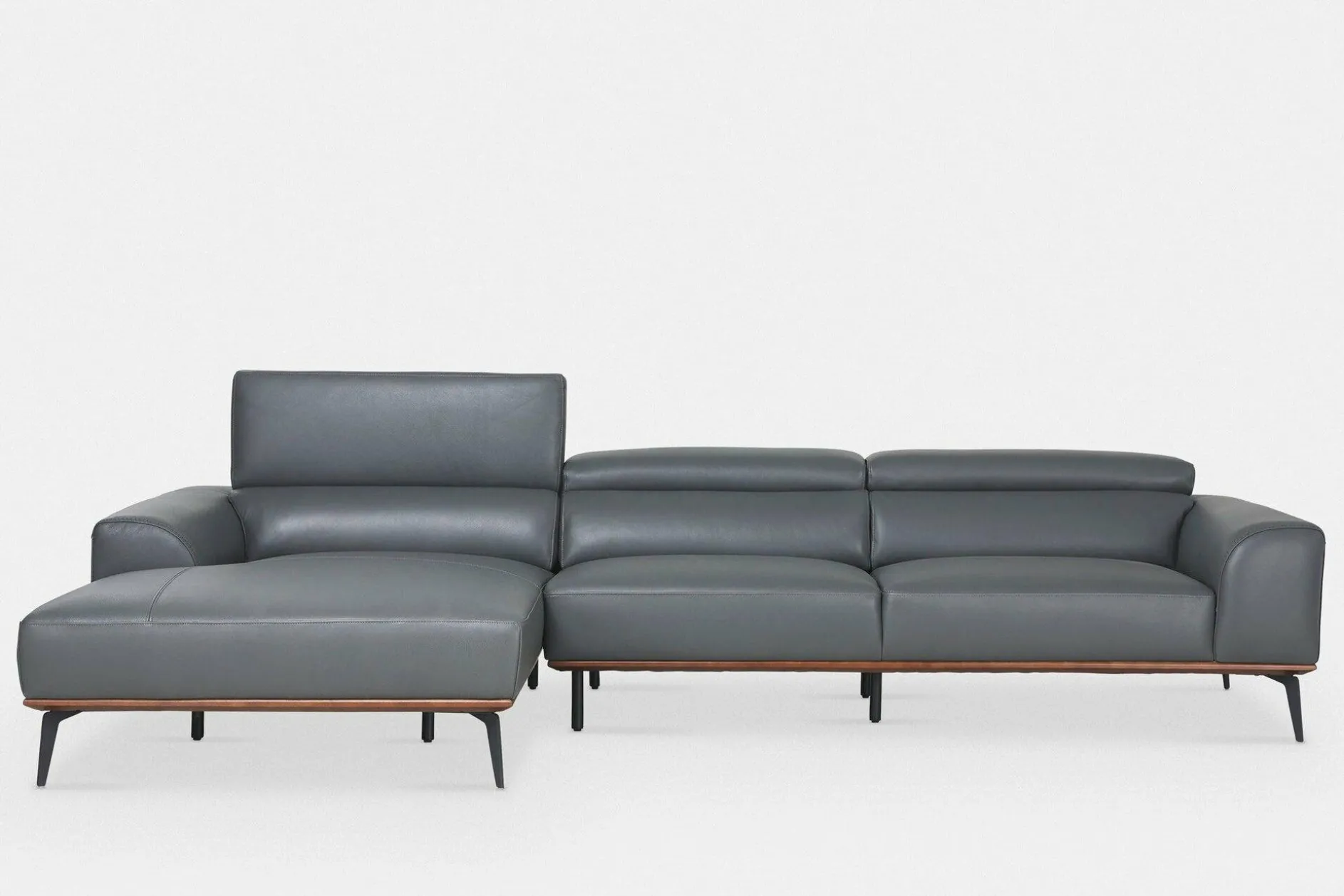 Lublin - Leather Sectional Sofa
