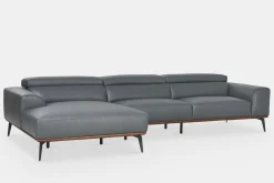 Lublin - Leather Sectional Sofa