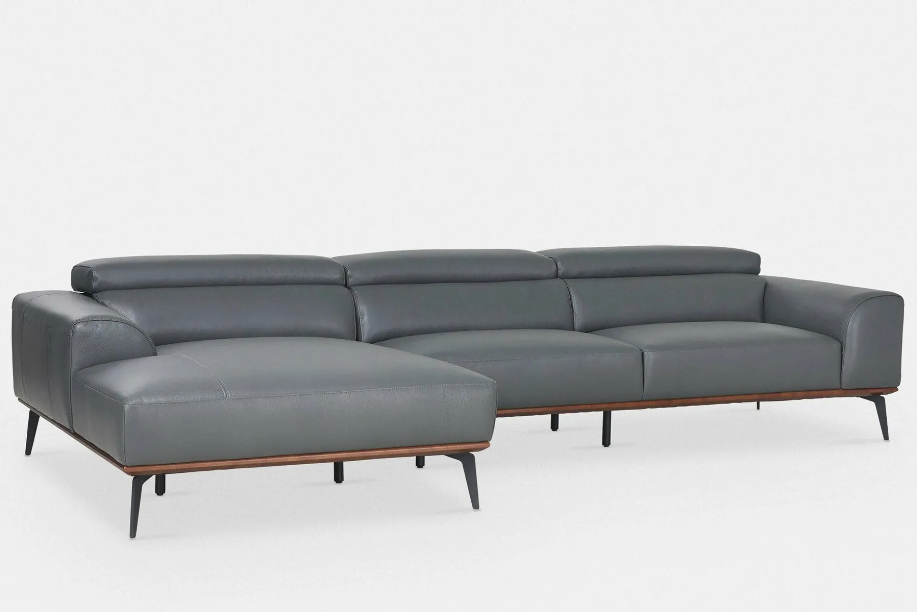 Lublin - Leather Sectional Sofa